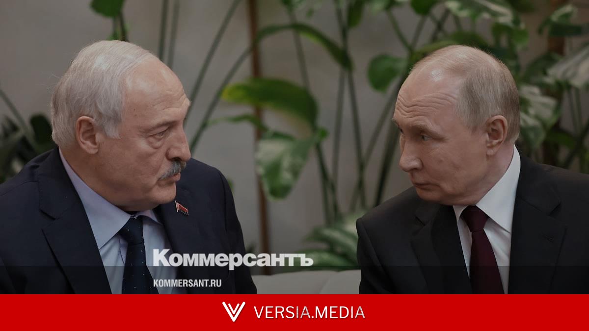 Путин провел встречу с Лукашенко на Валдае