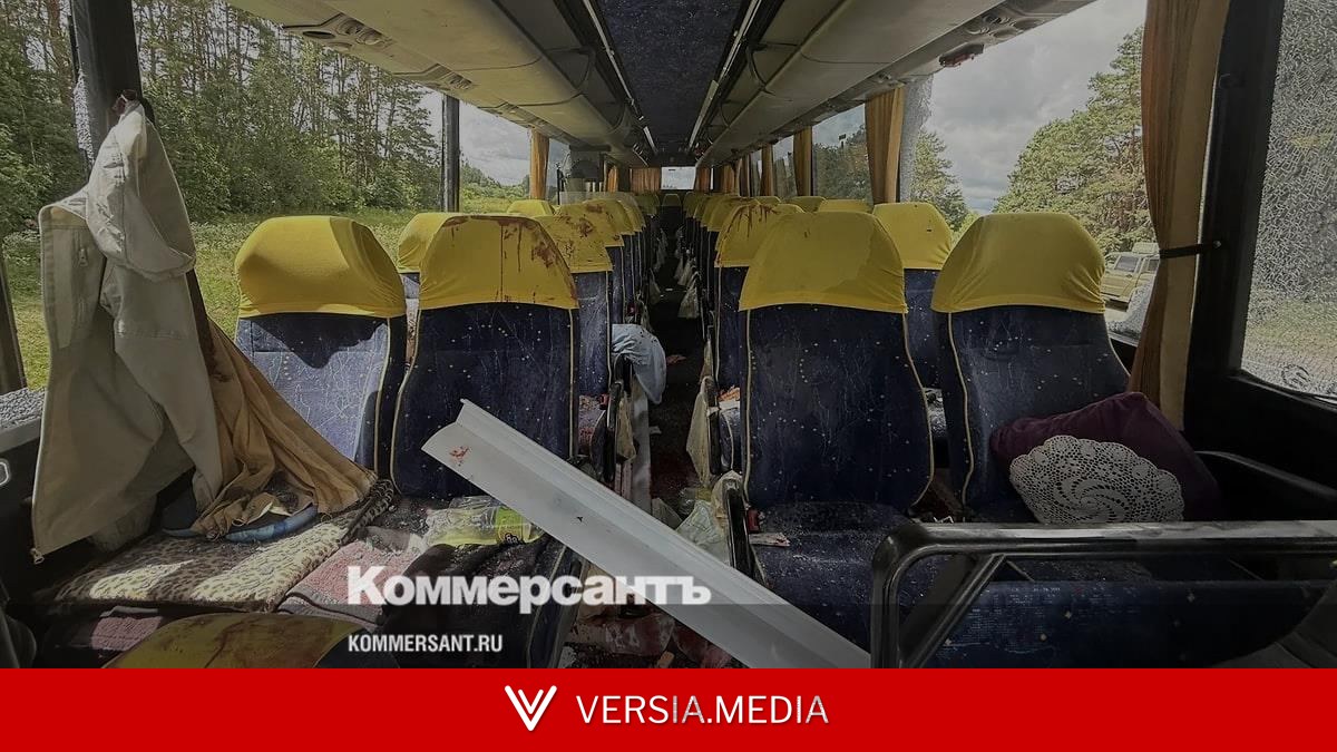 СКР назвал причастных к удару по автобусу с детьми в Брянской области